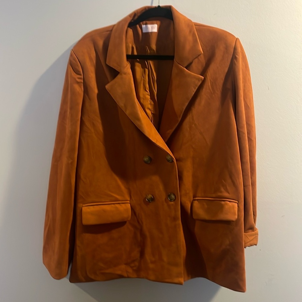 Velvet blazer